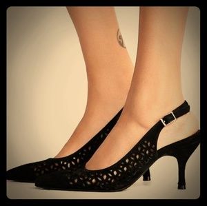 Free People Jeffery Campbell size 9 suede heels